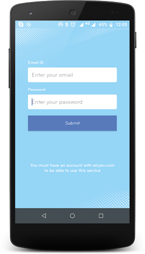 Android application Elryan Technician screenshort