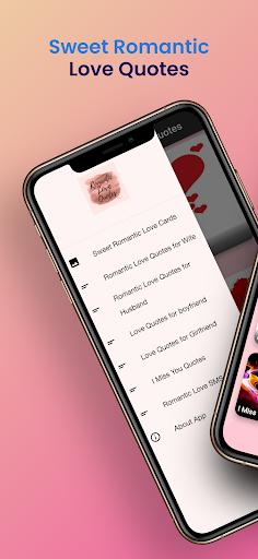 Android application Sweet Romantic Love Quotes screenshort