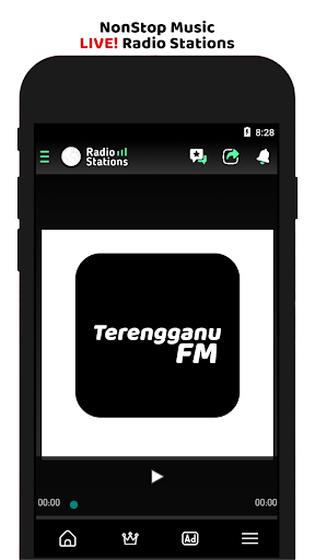 Terengganu Radio Station FM Screen 2