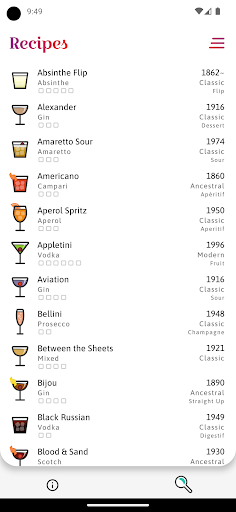 Android application Maraschino screenshort
