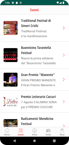 Calabria Sona Screen 2