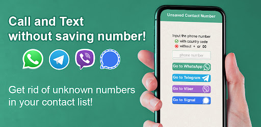 Android application Contact Unsaved Phone All-in-1 screenshort