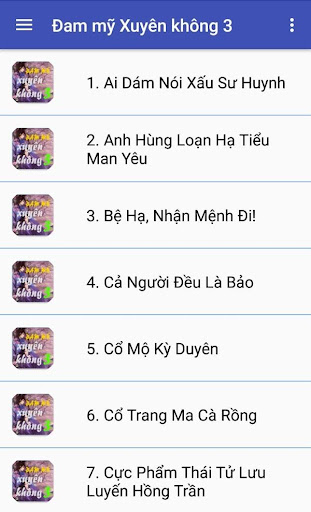 Truyen Dam my Xuyen khong offl