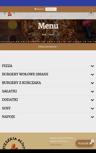 Pizzeria Kliny Screen 3