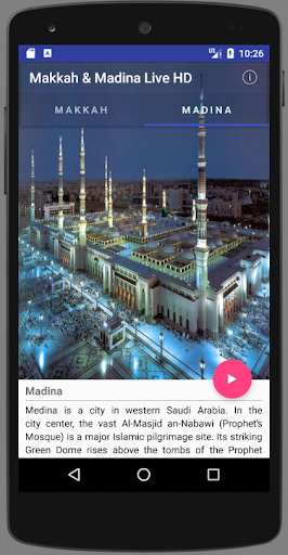 Makkah & Madina Live HD Screen 3