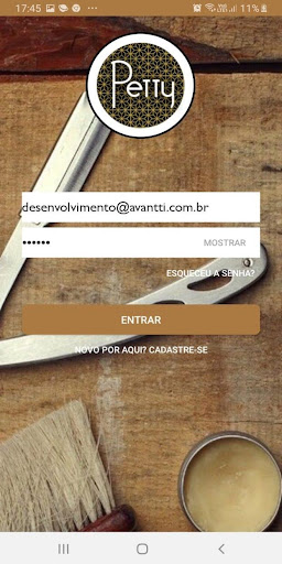 Android application Petty Instituto de Beleza screenshort