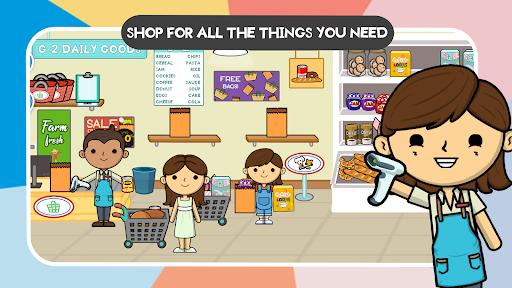 Lilas World: Grocery Store Screen 3