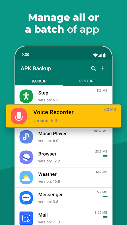 APK Backup & App Recoveryのおすすめ画像5