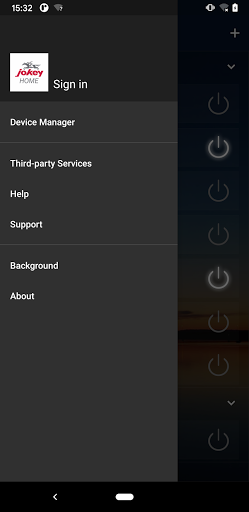 Android application Jokey Home screenshort