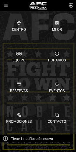 Android application AFC Villalba screenshort