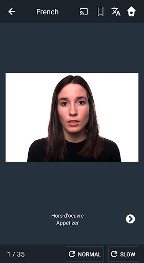 Screenshot of Learn French. Speak French. St