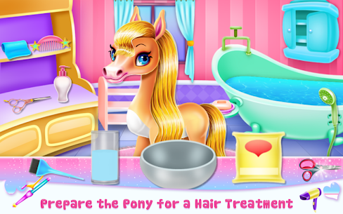 Rainbow Pony Beauty Salon For PC installation