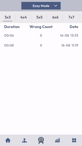 Schulte Table Brain Booster