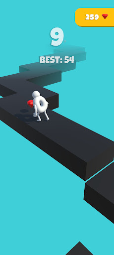 Android application Zig Zag Runner 3D screenshort