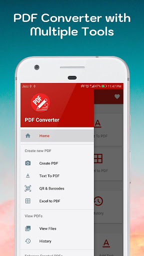Android application PDF Editor Merger Compressor screenshort