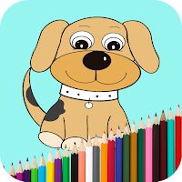 Paw Dog Coloring Book