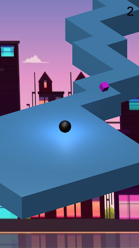 Android application ZigZag Runner screenshort