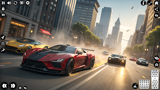 Traffic Racing Car Simulator screenshot 4