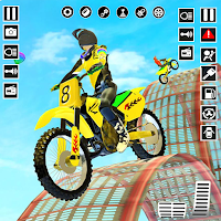 Superhero Bike Stunt Game 3D