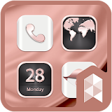 HD Rose Gold Widgetpack theme icon