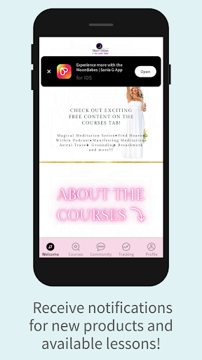 Android application MoonBabes | Sonia G screenshort