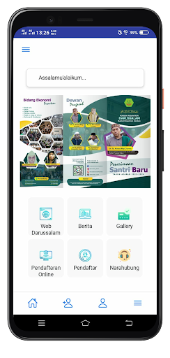 Android application Ponpes Darussalam Buntet screenshort