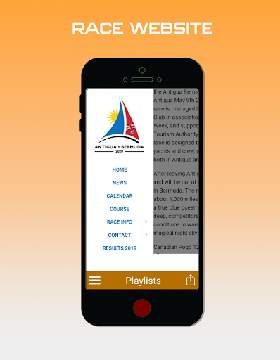 Antigua Bermuda Racing Portal Screen 2