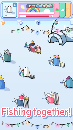 Penguin Icefishing Screen 2