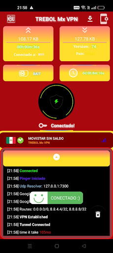 TREBOL Mx VPN Screenshot 4 - AppWisp.com