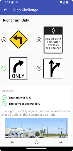 Android application Maryland Driving Test -DMVCool screenshort