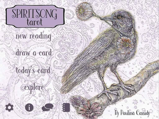 Screenshot of Spiritsong Tarot
