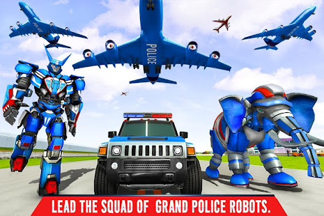 警察大像機器人遊戲：警察運輸遊戲(圖6)-速報App