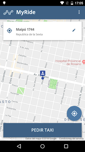 MyRide Screen 2