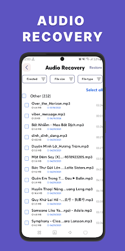 File and Photo Recovery