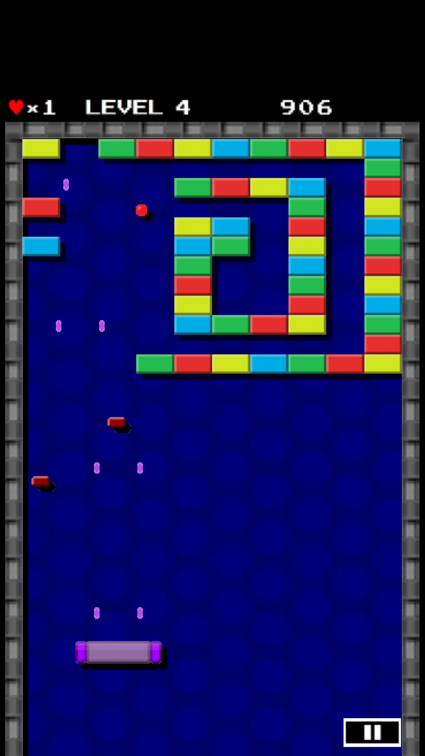 Android application Brick Breaker Arcade screenshort