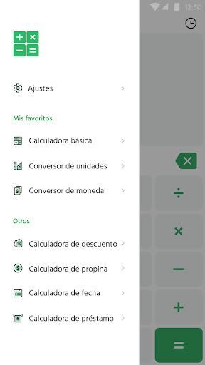 Vista previa de la aplicación