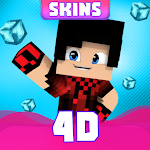 Cover Image of ダウンロード 4D Skins for Minecraft 3.0 APK