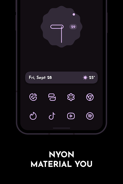 Nyon Material You icons - New - (Android)