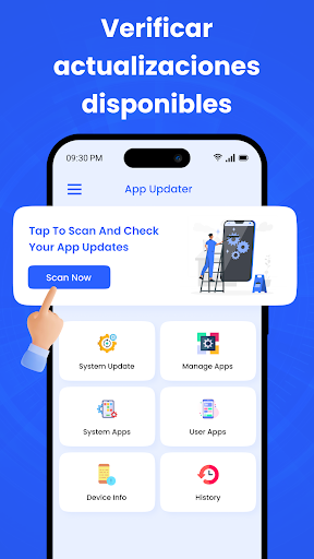 Vista previa de la aplicación