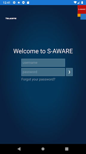Android application S-Aware Mobile screenshort