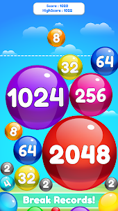 Ball Buster Number Merge Games
