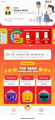 Android application GO Kreasi (Siswa & Ortu) screenshort