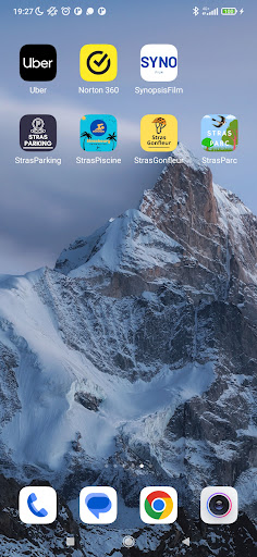 Android application StrasParc screenshort