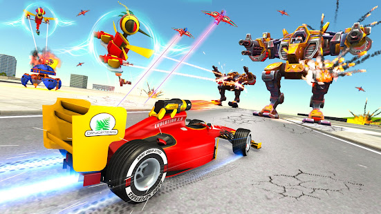 Dragon Fly Robot Transform Games: Robot Car Game