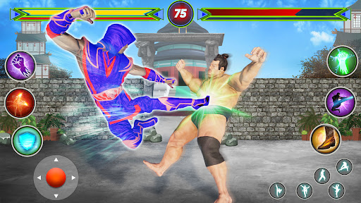 Wrestling Karate Fighting 3D Screen 3