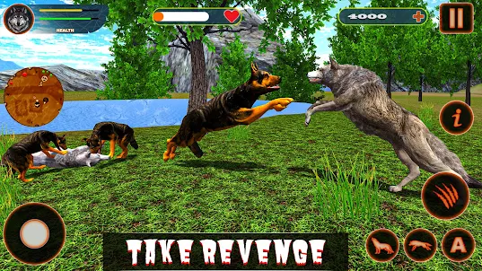 Wolf Game Wild Wolf Animal Sim