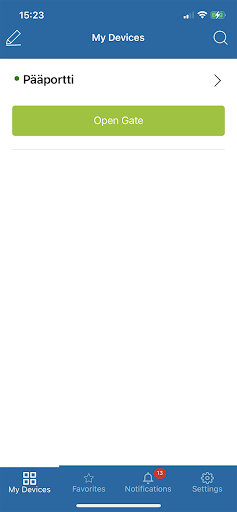 Android application TeknoLink Connect screenshort