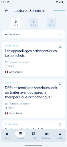 Android application Convenire screenshort