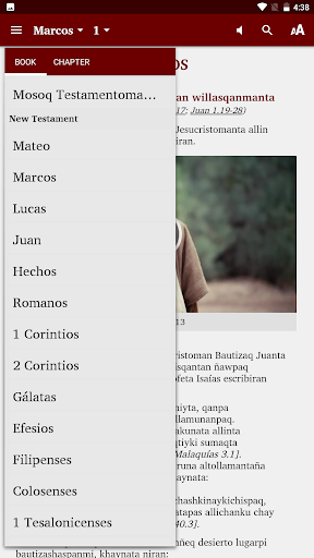 Quechua East Apurimac Bible Screenshot 4 - AppWisp.com