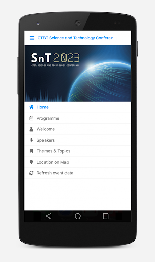 CTBTO Events Screen 3